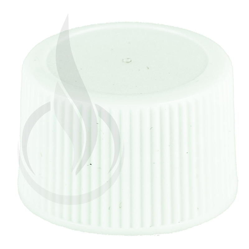 Non CRC WHITE 20-410 Ribbed Skirt Lid with F217 Liner(6800/cs)