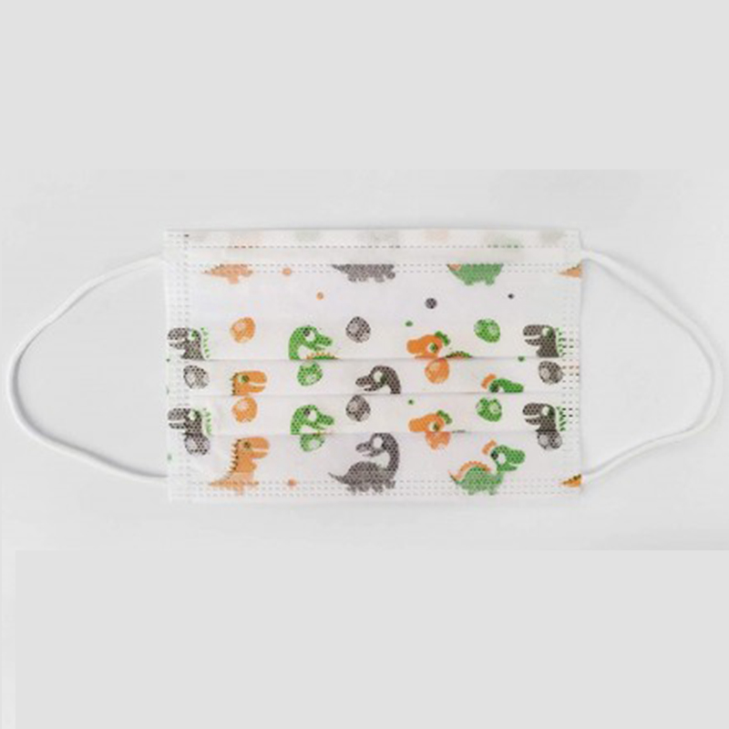 Disposable 3PLY Kid Face Mask (50 PCS) -Dinosaurs