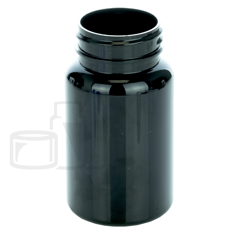 100cc Dark Amber PET Packer Bottle 38-400(560/case)