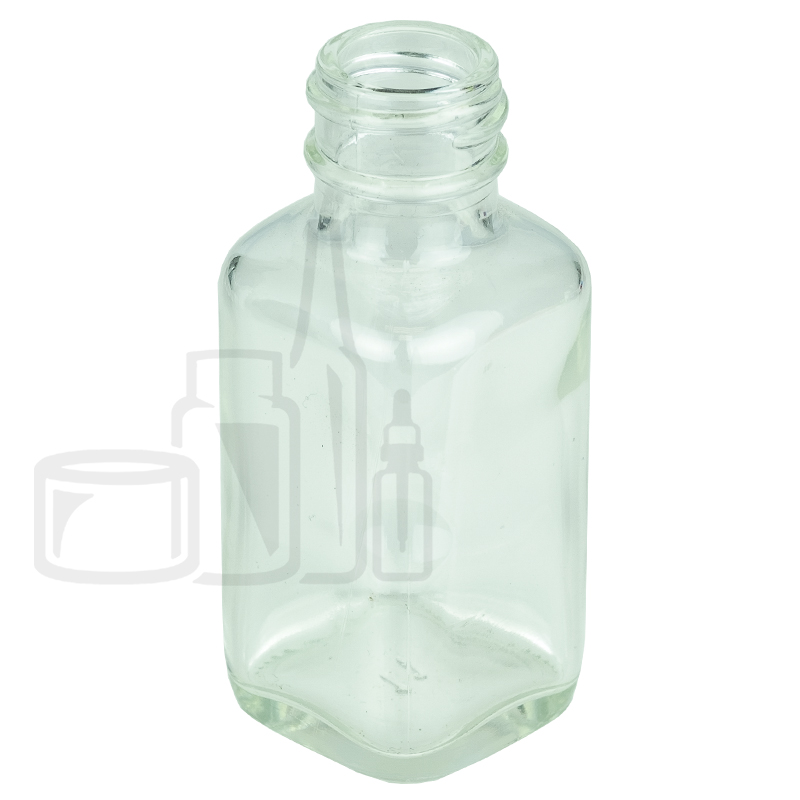 30ml Clear Square Bottle 20-400
