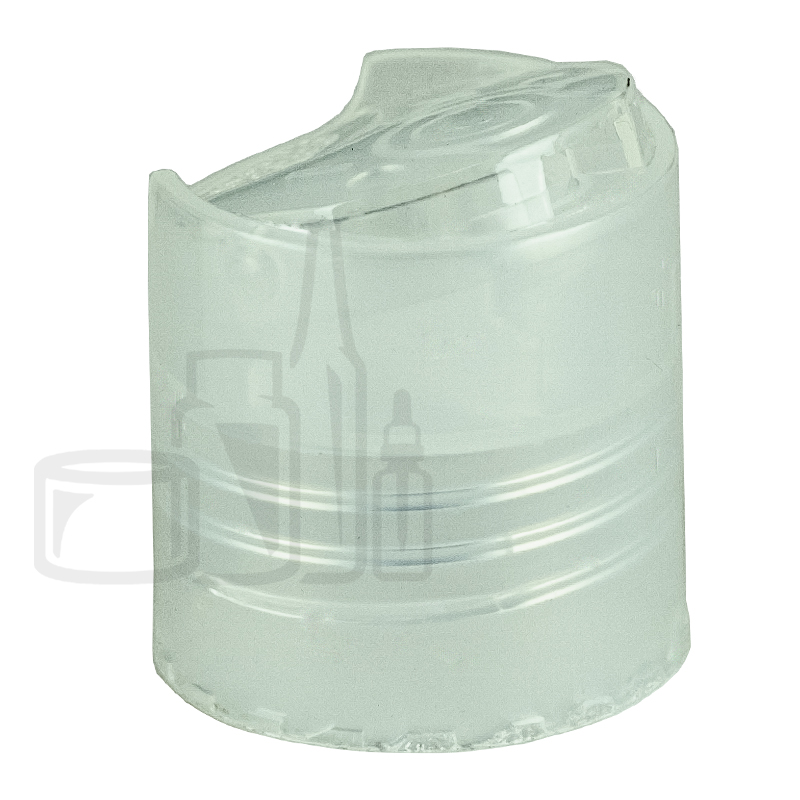 Disc Top - Clear - Smooth Skirt without Liner - 24-410(3500/cs)