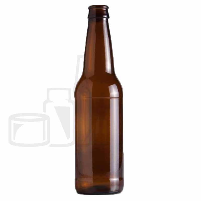 12oz AMBER Beer Bottle