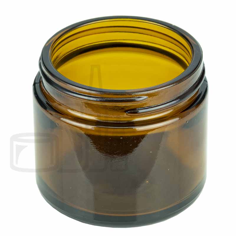 2oz Amber Glass SS Jar 53-400(168/case)