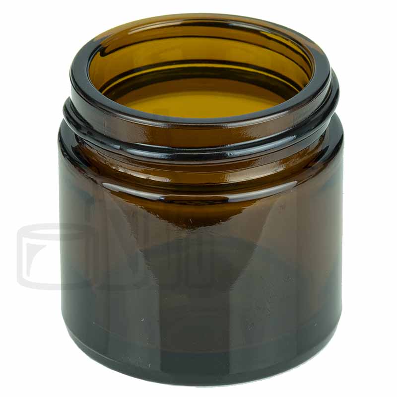 1oz Amber Glass SS Jar 43-400(160/case)