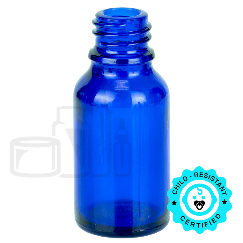 15ml Blue Euro Bottle 18-415(468/case)