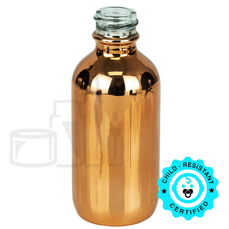 2oz Rose Gold Boston Round 20-400