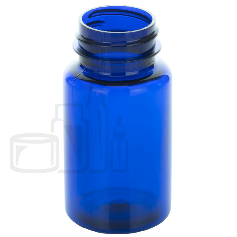 75cc Cobalt Blue PET Packer Bottle 33-400