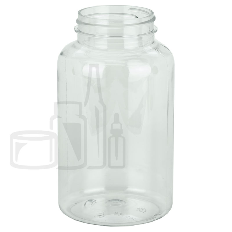 500cc Clear PET Plastic Packer Bottle 45-400(123/case)