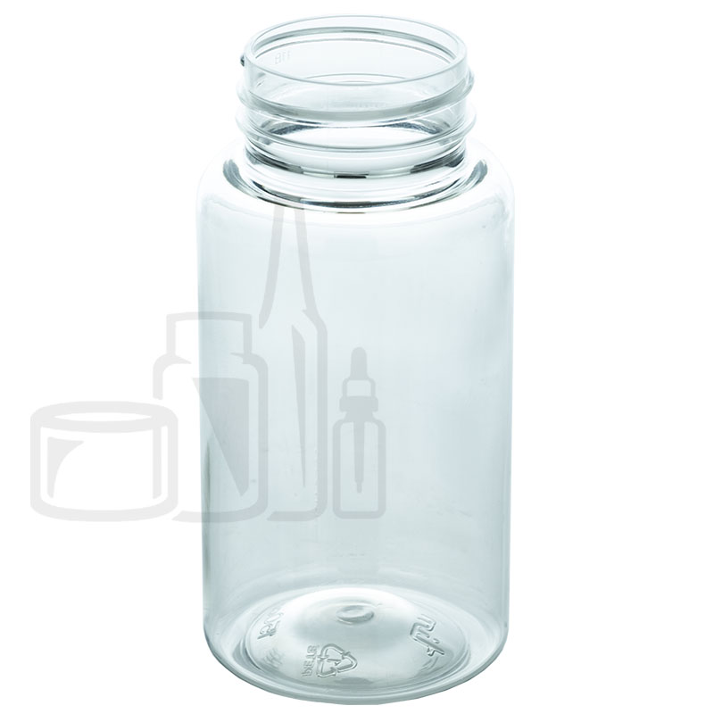 150cc Clear PET Plastic Packer Bottle 38-400(570/case)