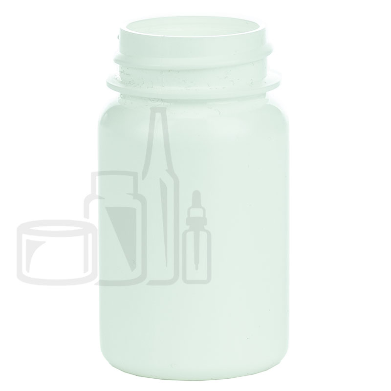 50cc White HDPE Plastic Packer Bottle 33-400(1150/case)