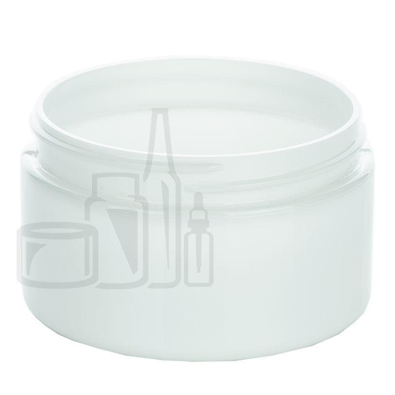 4oz White Straight Sided Jar with 70-400(280/case)