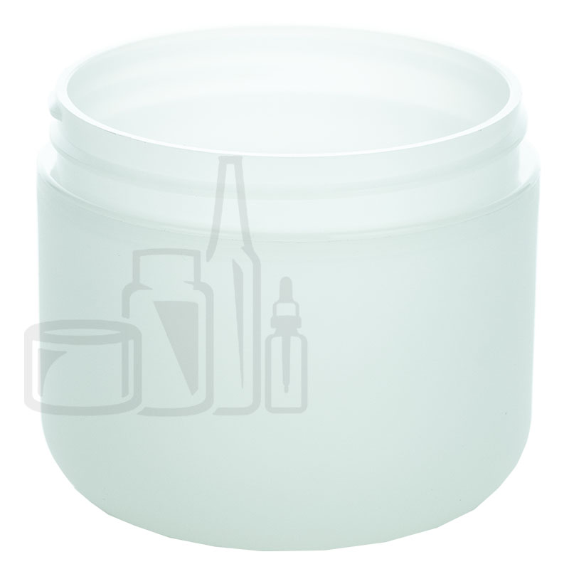 4oz Round Base Frosted PP/PS Double Wall Jar - 70-400