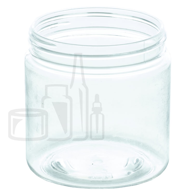 4oz PET Plastic SS Jar - Clear - 58-400(774/case)