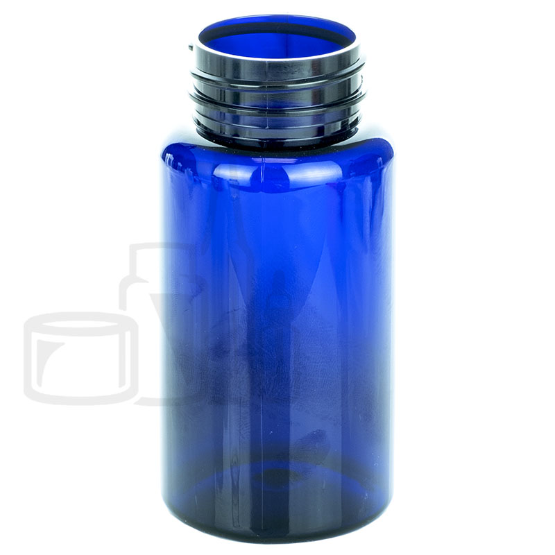 6oz PET Plastic Single Wall Jar 63-400 Green - Liquid Bottles LLC