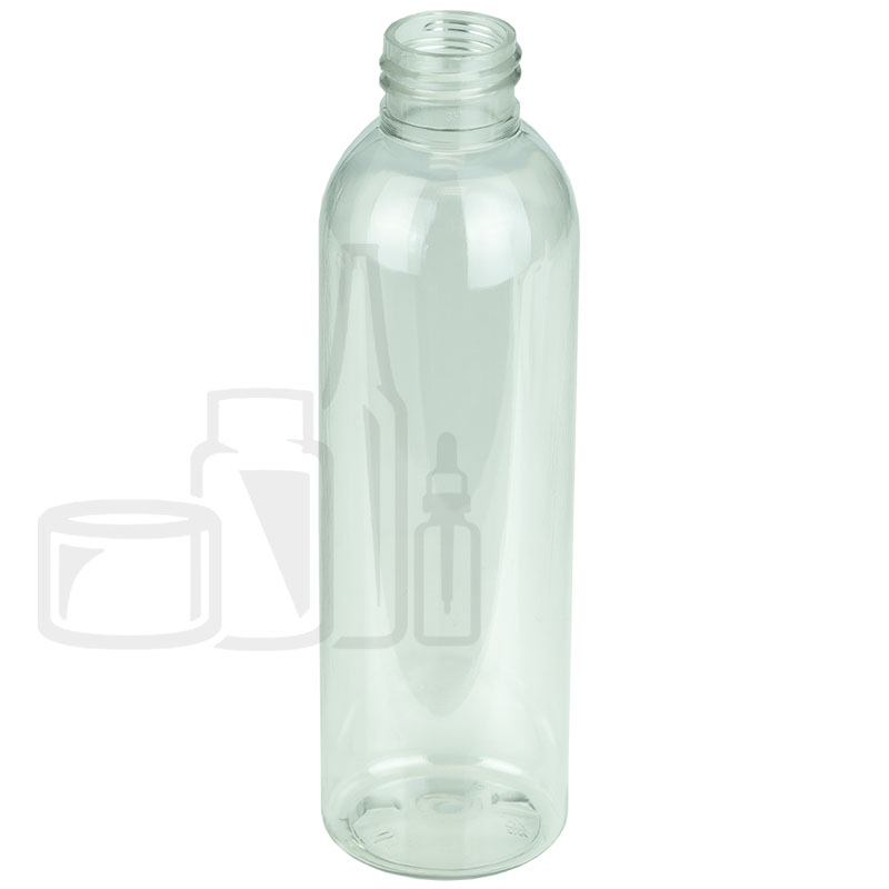 6oz Cosmo Round PET Bottle 24-410(468/case)