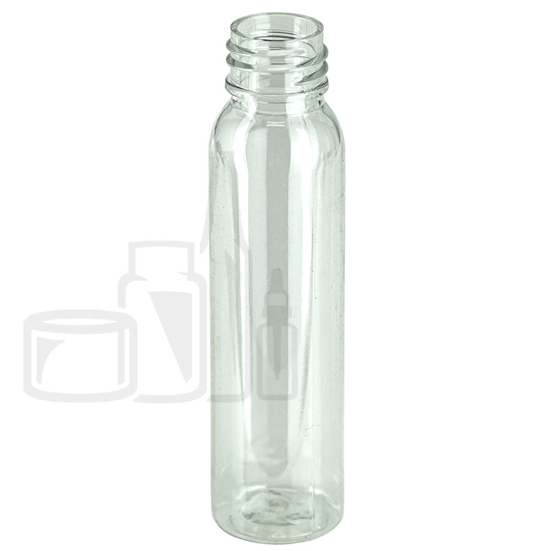 35ml Clear Cosmo/Bullet PET Plastic Bottle 20-410(1548/case)