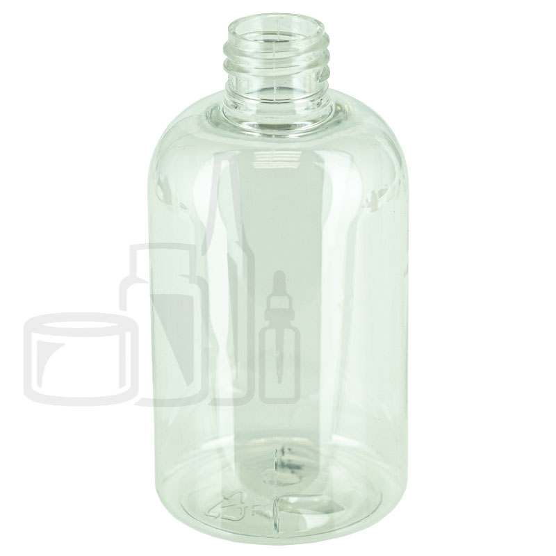 4oz Boston Round PET Plastic Bottle 20-410 