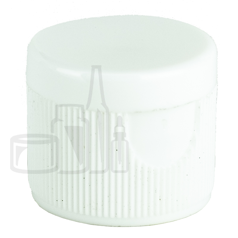 Flip Top - White - Ribbed Skirt without liner - 20-410(5000/case)