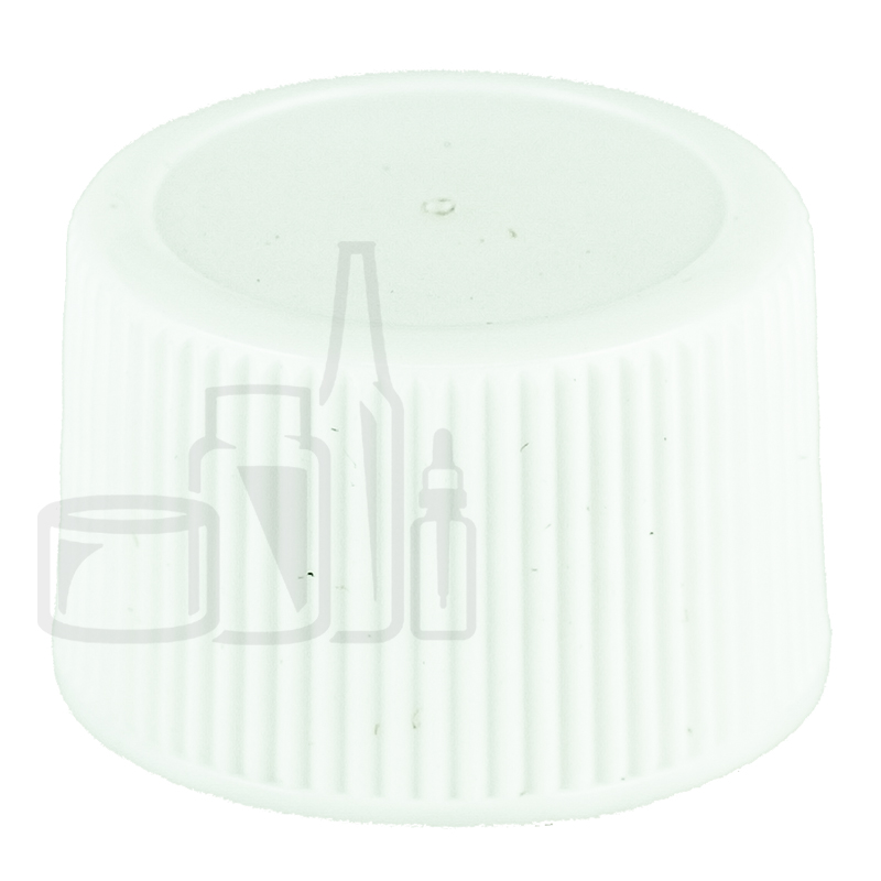 Non CRC WHITE 20-410 Ribbed Skirt Lid with F217 Liner(5600/cs)