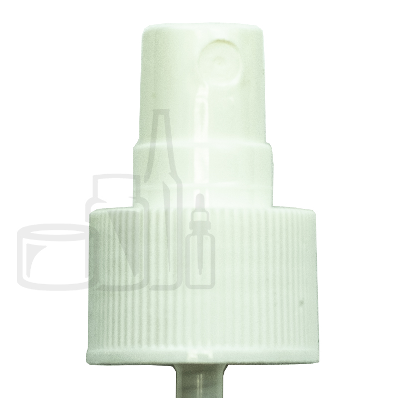 WHITE Fine Mist Sprayer Ribbed Skirt 24-410 155mm Dip Tube(1500/case)