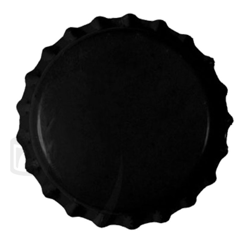 Beer Bottle Cap Black Pry-off