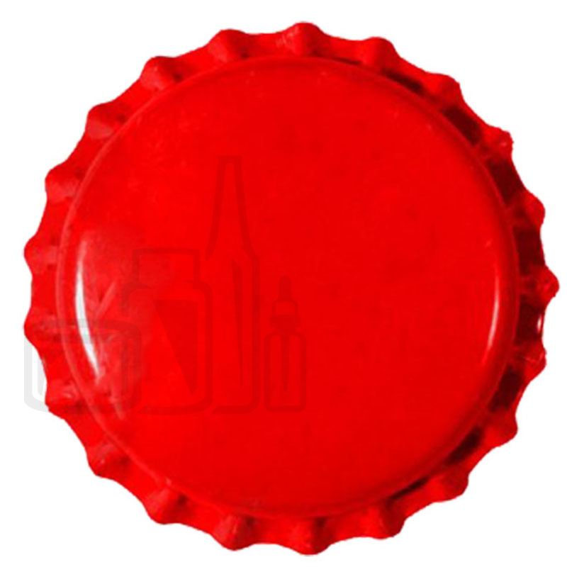 Beer Bottle Cap Red Pry-off