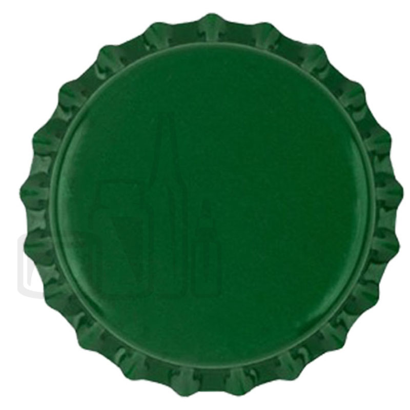 Beer Bottle Cap Green Pry-off