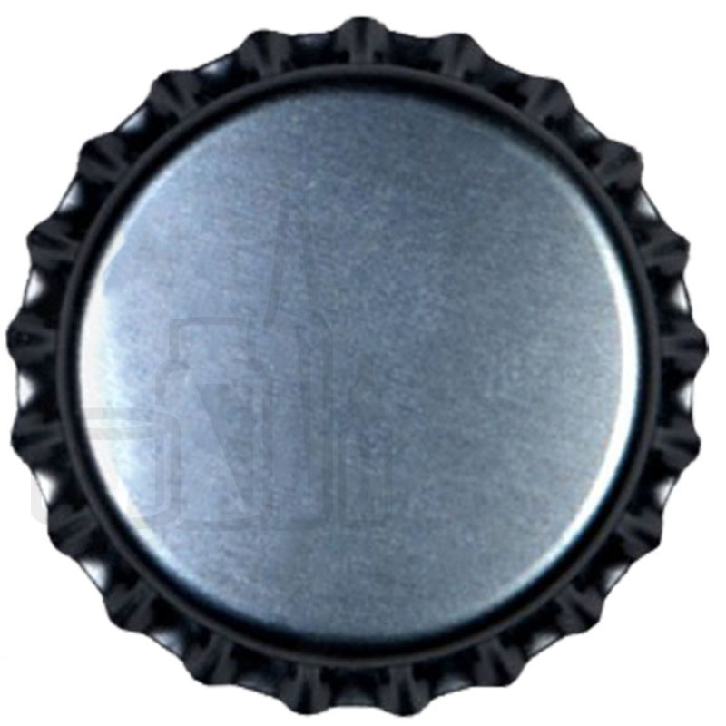 Beer Bottle Cap Silver Pry-off