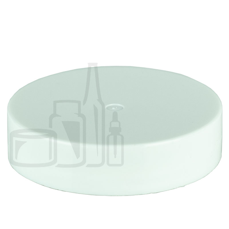 White CT Smooth Cap PP 38-400 w/Pressure Liner (3750/case)