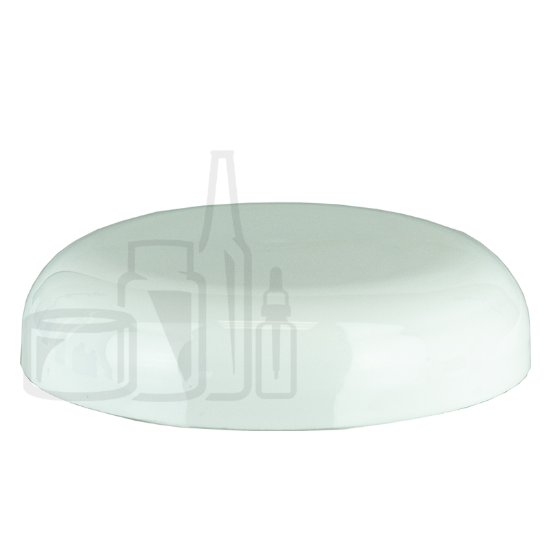 White CT Smooth Dome Style Closure 70-400 Printed PS Liner