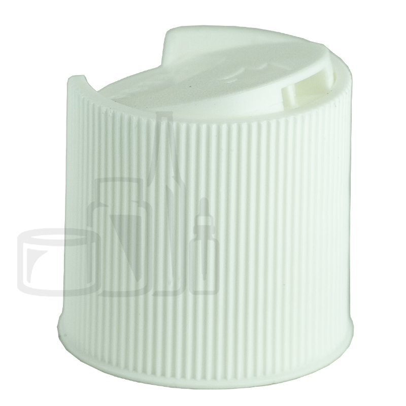 Disc Top - White - Ribbed Skirt without liner - 28-410(2050/case)
