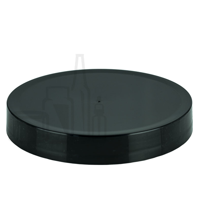 CT Cap - Smooth - Black - 89/400 - HIS Liner for PET Plastic Jars Only(560/case)