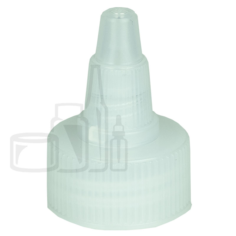 Twist Cap Clear/Clear 24-410(3000/case)