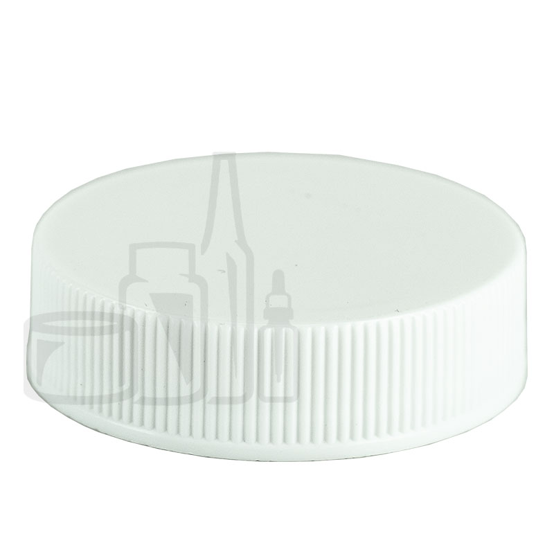 White CT Ribbed Closure 38-400 with HS035N .20LD CTR GATE PRT Liner(2900/case)