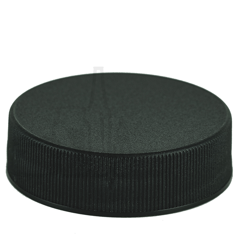 Black CT Ribbed Closure 38-400 with PS113 Pressure Liner and F217 Foam Liner(3400/case)