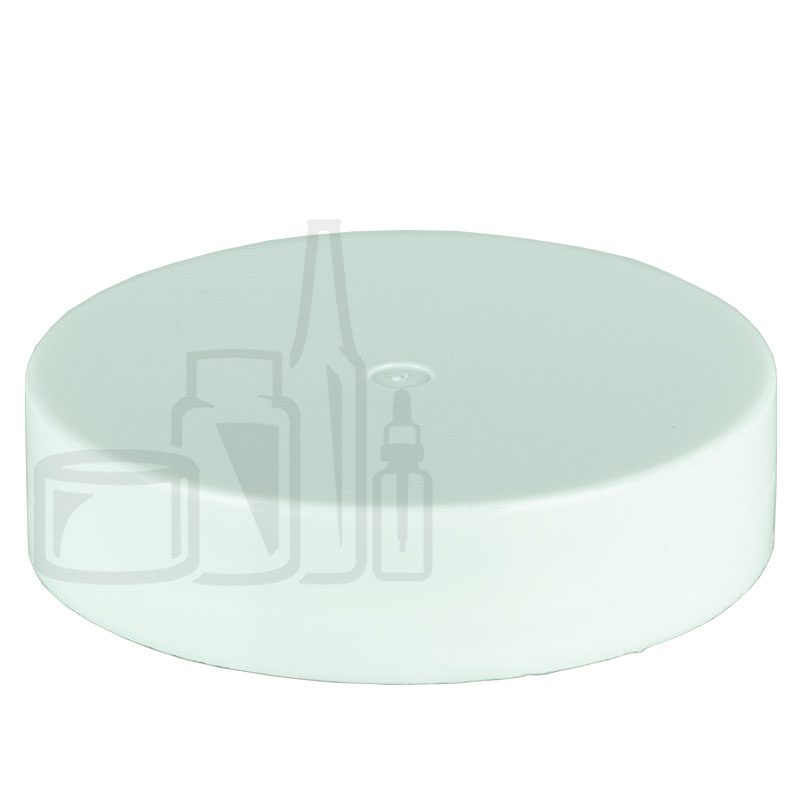 53-400 White PP Smooth Lid w/PS Liner Printed(1700/case)