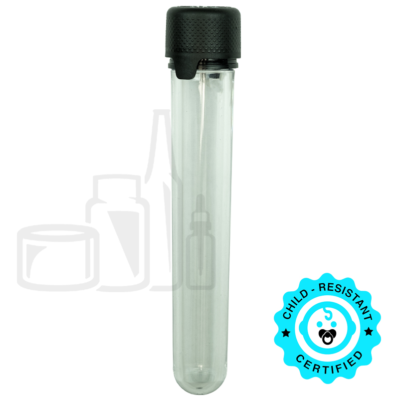 Chubby Gorilla Aviator Tubes - 120mm - Clear with Black CRC/TE Cap