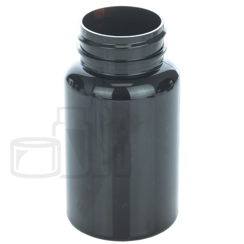 120cc Dark Amber PET Packer Bottle 38-400(500/cs)