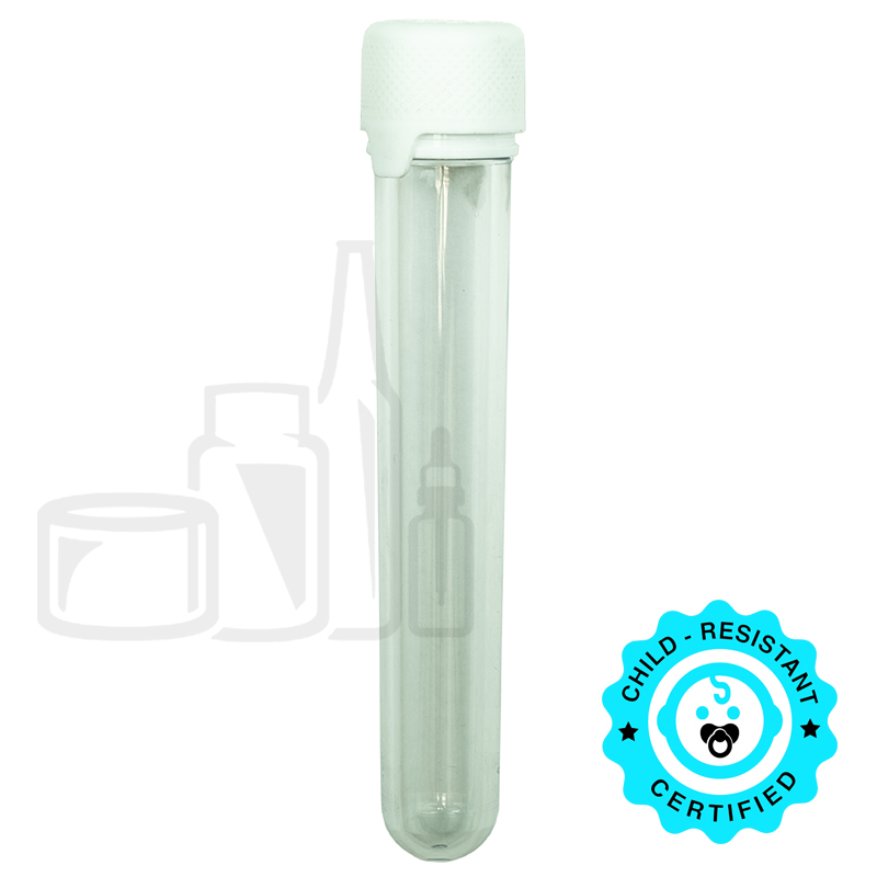 Chubby Gorilla Aviator Tubes - 120mm - Clear with White CRC/TE Cap