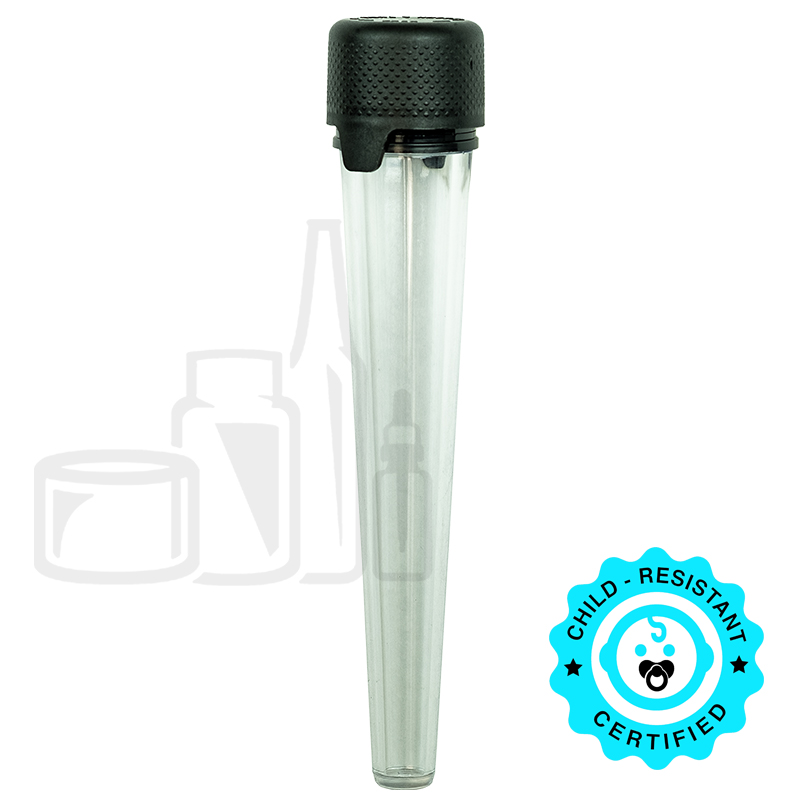 Chubby Gorilla Aviator Tubes - 113mm - Clear with Black CRC/TE Cap