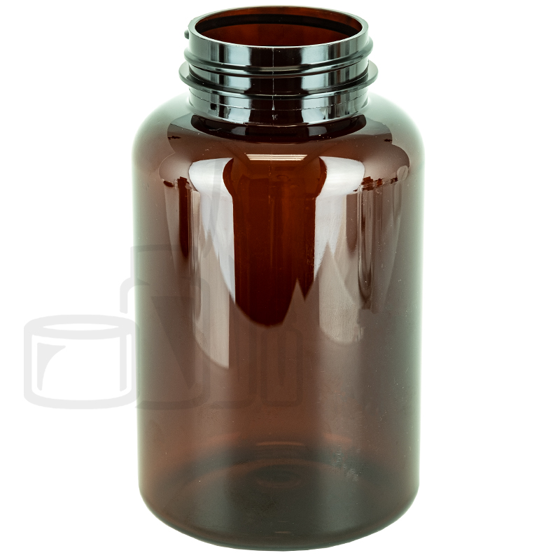 300cc Amber PET Packer Bottle 45-400(240/case)