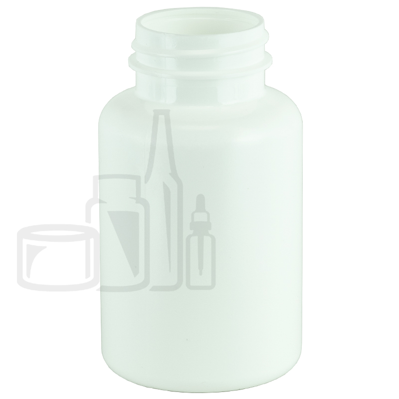175cc WHITE HDPE Plastic Packer Bottle 38-400(350/case)