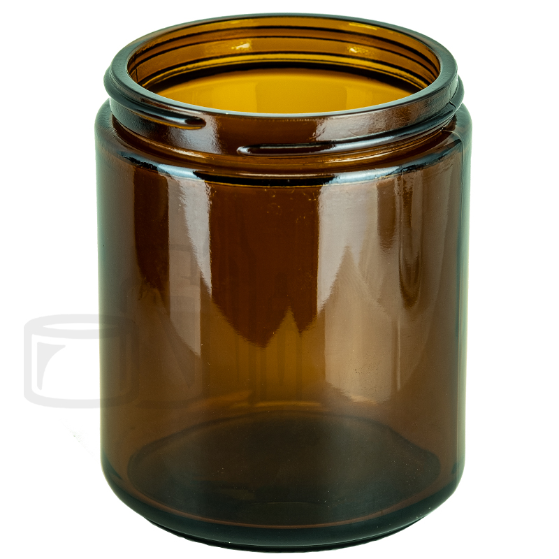 9oz Amber Glass SS Jar 70-400 (25/pk)