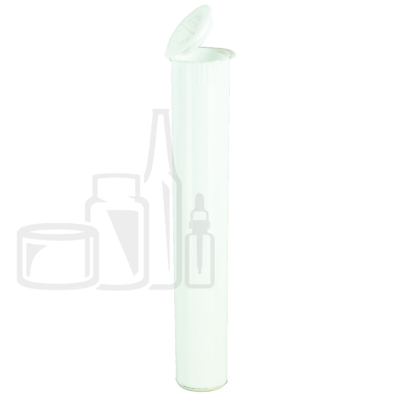 Joint Tube Doob Tube White with Pop Top - 120mm - LDPE Plastic(1000/case)