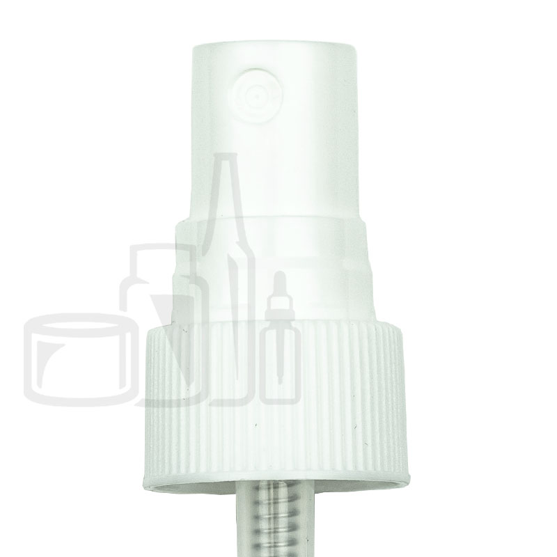 WHITE Fine Mist Sprayer Ribbed Skirt 22-400 4.32(2300/case)