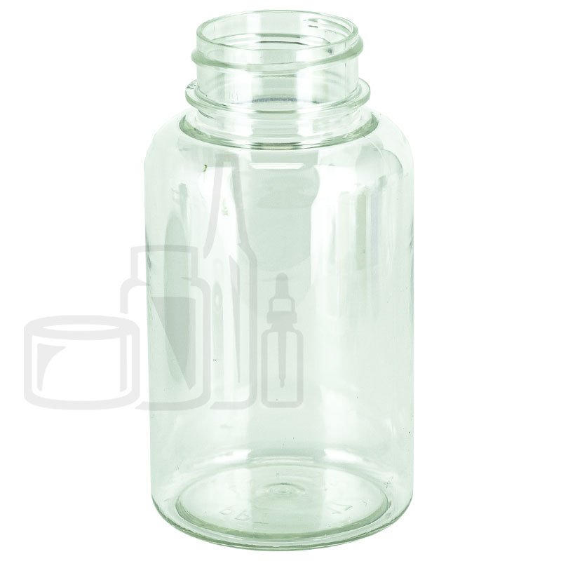 200cc Clear PET Packer Bottle 38-400(360/case)