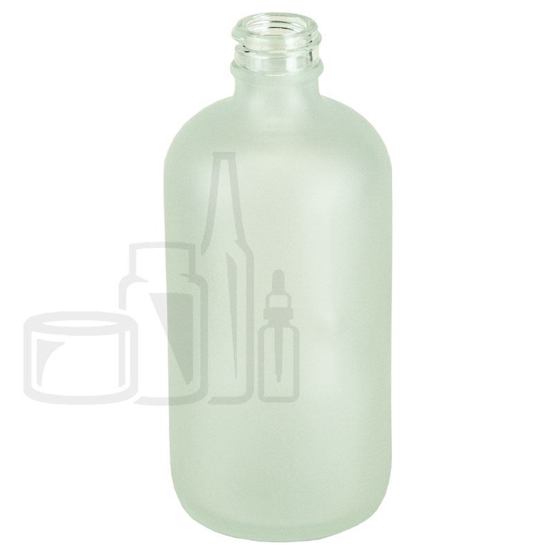 60ml Clear Glass Euro Round Bottle 18-415 - Liquid Bottles LLC