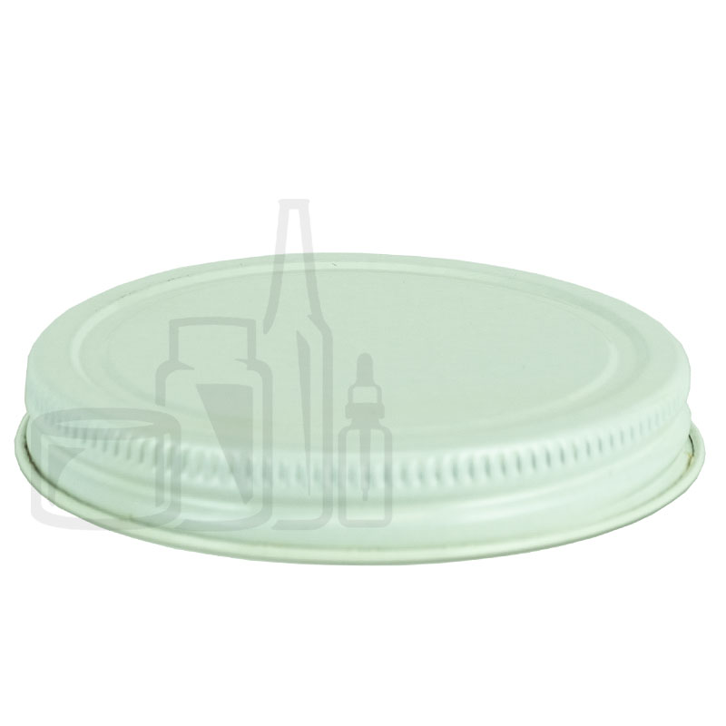 White Metal 70-400 Lid with standard plastisol liner (1500/Case)