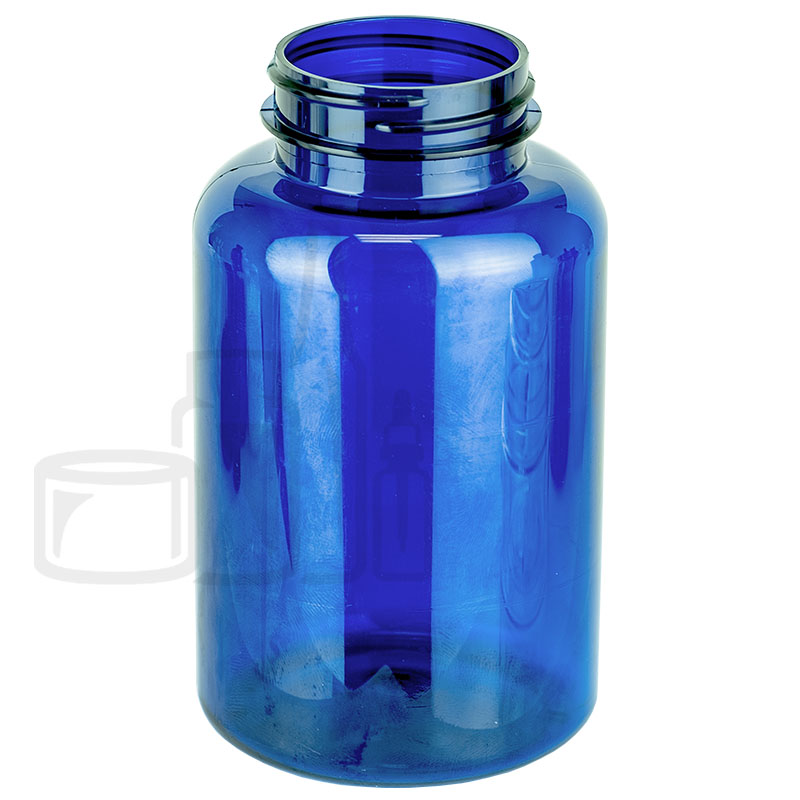 300cc Blue PET Packer Bottle 45-400 (320/cs)