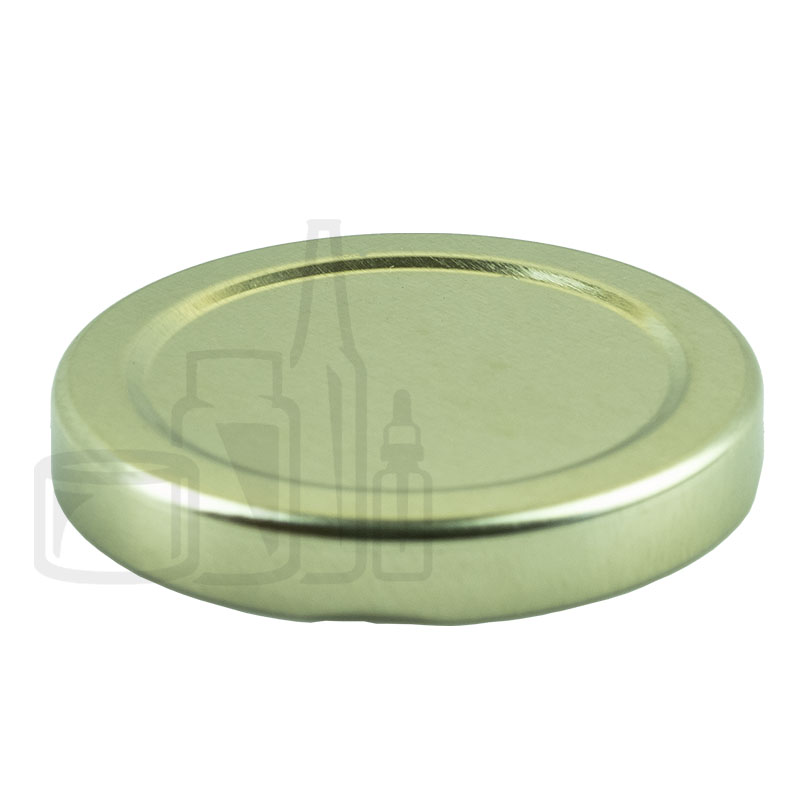 Gold Metal 58mm Lug Lid Plastisol Lined - 1600/Case